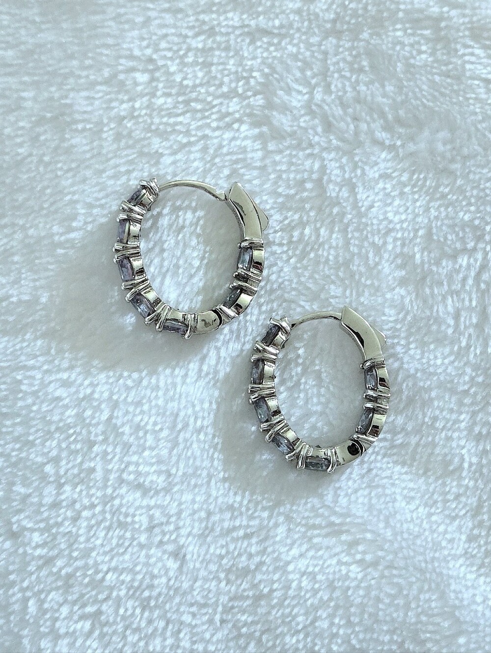 Cote d'Argent Mystic🧙♂️ Quartz Hoops - NWT - Picture 6 of 15